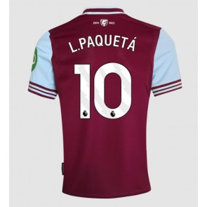 West Ham United Lucas Paqueta #10 Domaci Dres 2024-25 Kratak Rukavima